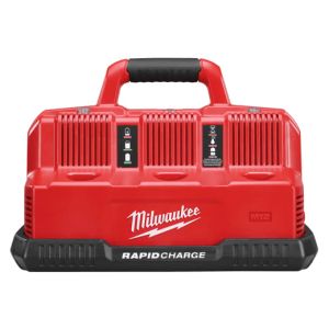 M12-18C3 CN แท่นชาร์จแบตเตอรี่ 12-18 โวลต์ แบบชาร์จเร็ว 6 ช่อง